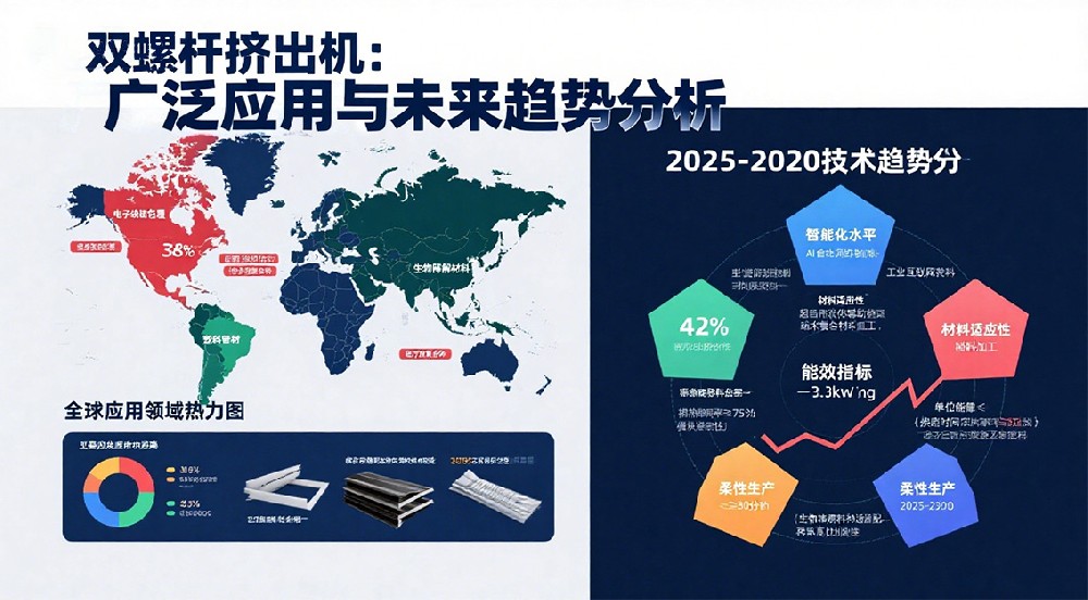 雙螺桿擠出機：廣泛應用與未來趨勢分析