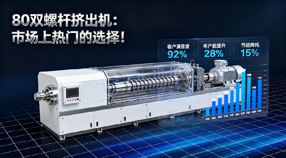 80 雙螺桿擠出機：市場上最熱門的選擇！