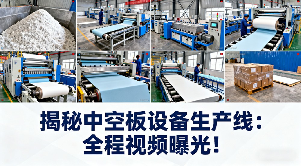 揭秘中空板設備生產(chǎn)線：全程視頻曝光！