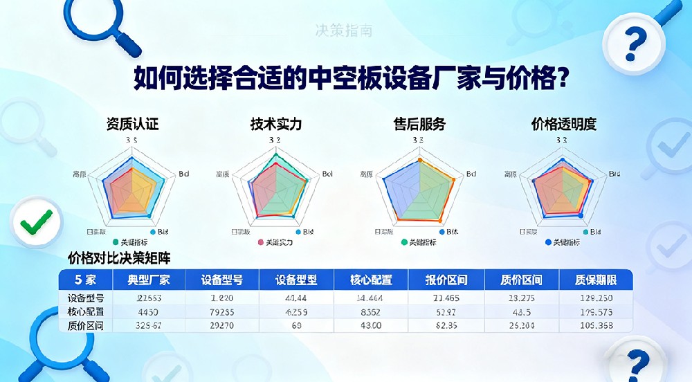 如何選擇合適的中空板設備廠家與價格？
