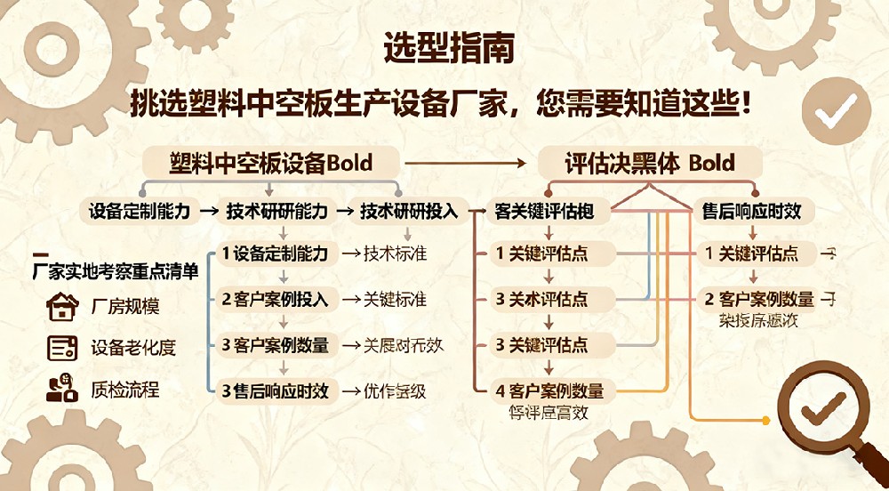 挑選塑料中空板生產(chǎn)設(shè)備廠家，您需要知道這些！