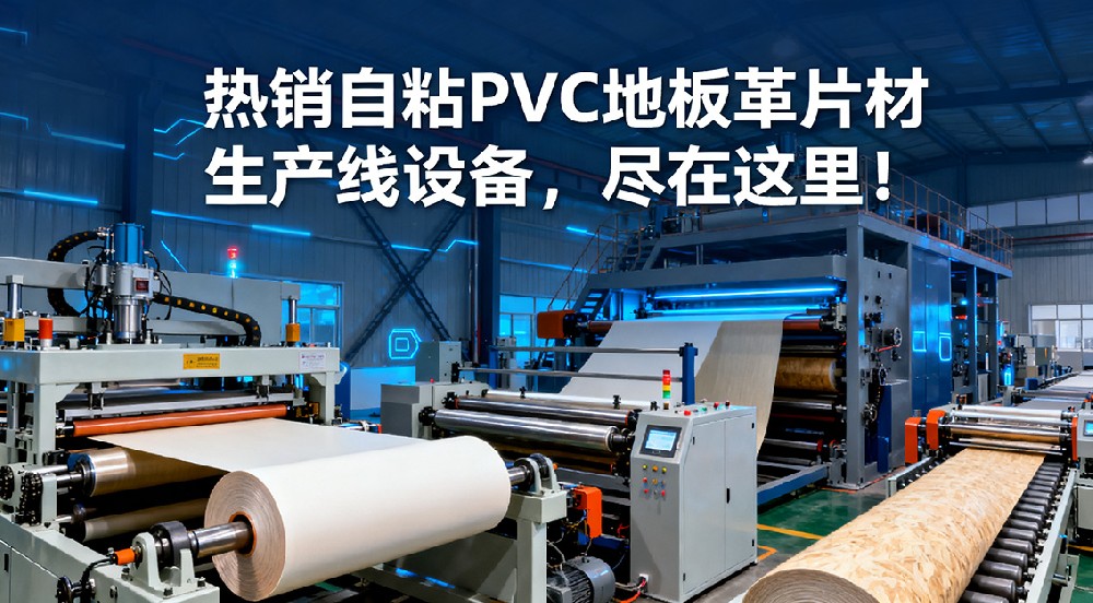 熱銷自粘PVC地板革片材生產(chǎn)線設(shè)備，盡在這里！
