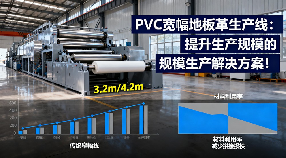 PVC寬幅地板革生產(chǎn)線：提升生產(chǎn)規(guī)模的理想選擇！