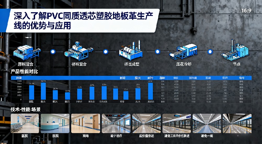 深入了解PVC同質(zhì)透芯塑膠地板革生產(chǎn)線的優(yōu)勢與應(yīng)用